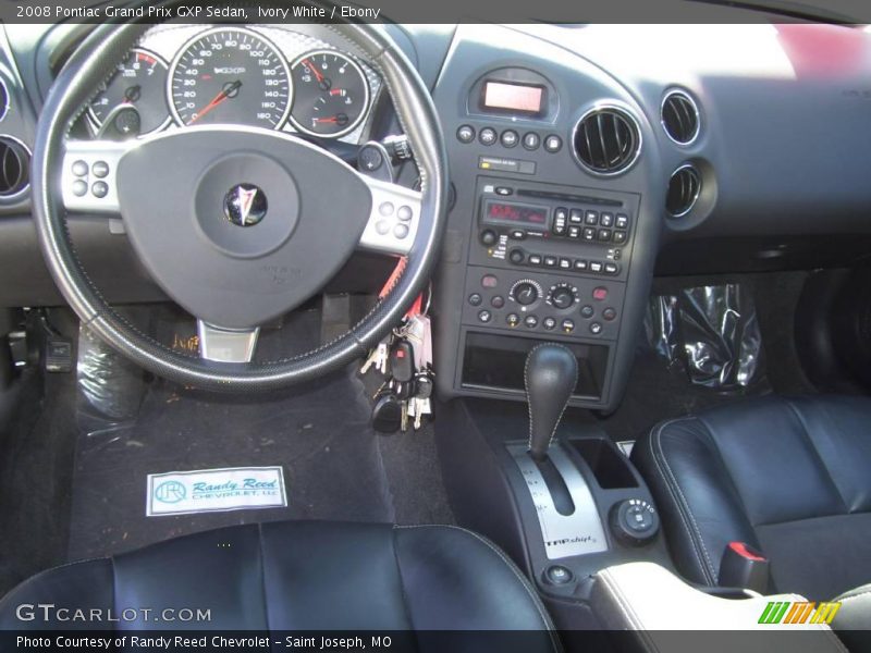 Ivory White / Ebony 2008 Pontiac Grand Prix GXP Sedan