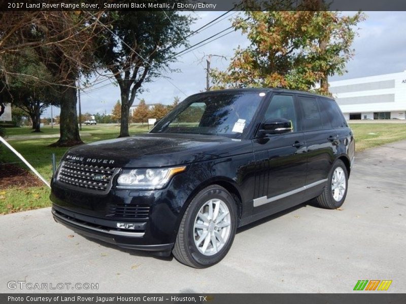 Santorini Black Metallic / Ebony/Ebony 2017 Land Rover Range Rover