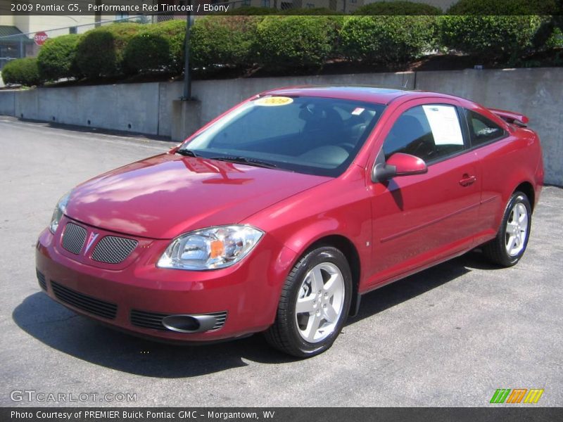 Performance Red Tintcoat / Ebony 2009 Pontiac G5