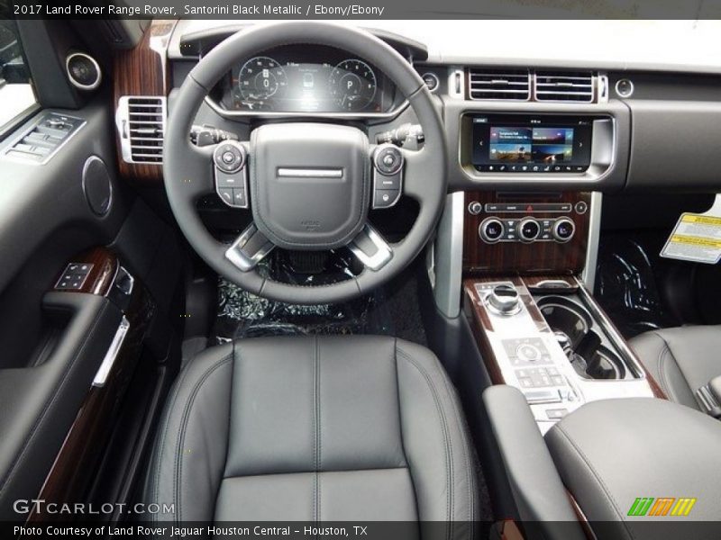 Santorini Black Metallic / Ebony/Ebony 2017 Land Rover Range Rover