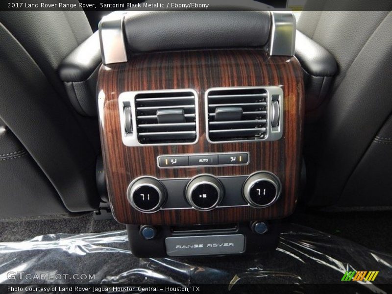Santorini Black Metallic / Ebony/Ebony 2017 Land Rover Range Rover