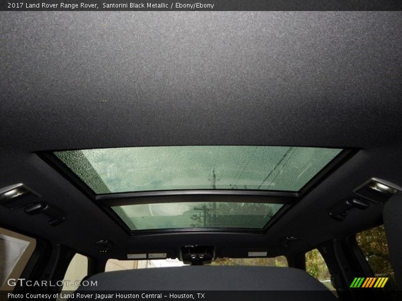Santorini Black Metallic / Ebony/Ebony 2017 Land Rover Range Rover