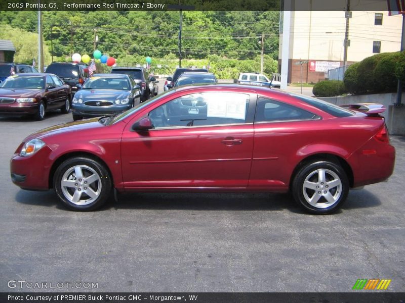 Performance Red Tintcoat / Ebony 2009 Pontiac G5