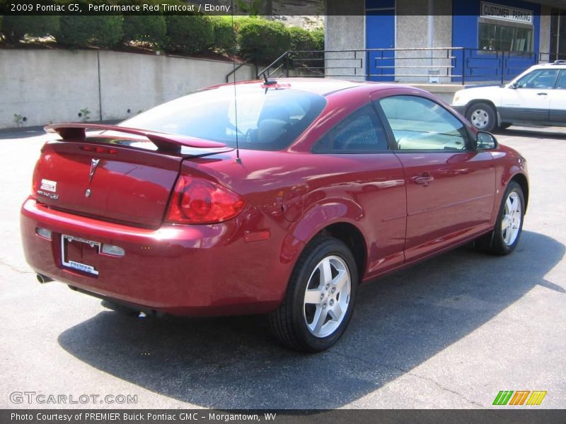 Performance Red Tintcoat / Ebony 2009 Pontiac G5