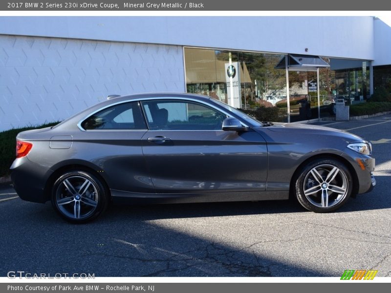 Mineral Grey Metallic / Black 2017 BMW 2 Series 230i xDrive Coupe