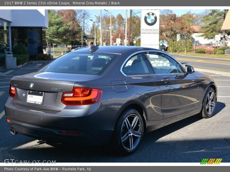 Mineral Grey Metallic / Black 2017 BMW 2 Series 230i xDrive Coupe