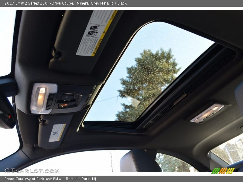 Mineral Grey Metallic / Black 2017 BMW 2 Series 230i xDrive Coupe