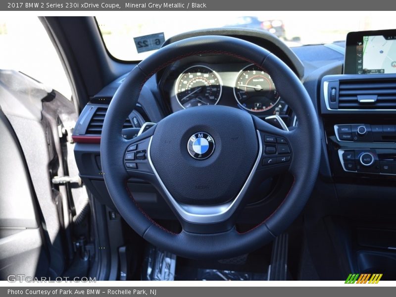 Mineral Grey Metallic / Black 2017 BMW 2 Series 230i xDrive Coupe