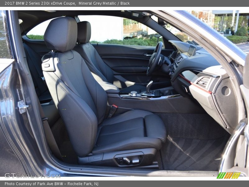 Mineral Grey Metallic / Black 2017 BMW 2 Series 230i xDrive Coupe