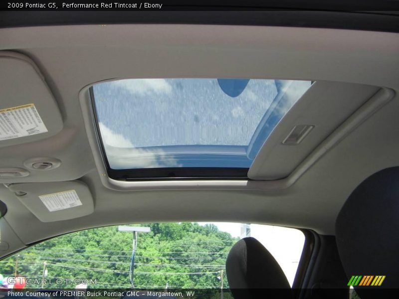 Performance Red Tintcoat / Ebony 2009 Pontiac G5