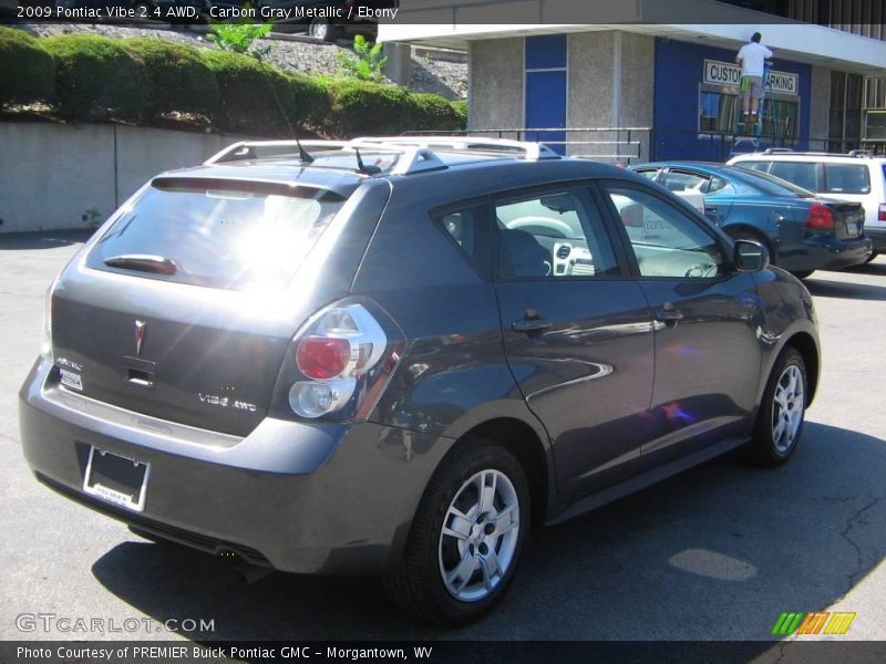 Carbon Gray Metallic / Ebony 2009 Pontiac Vibe 2.4 AWD