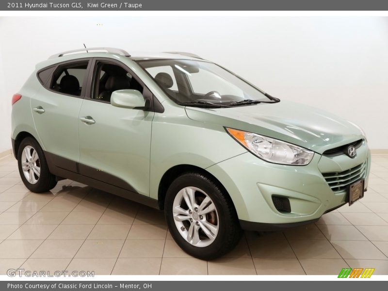 Kiwi Green / Taupe 2011 Hyundai Tucson GLS