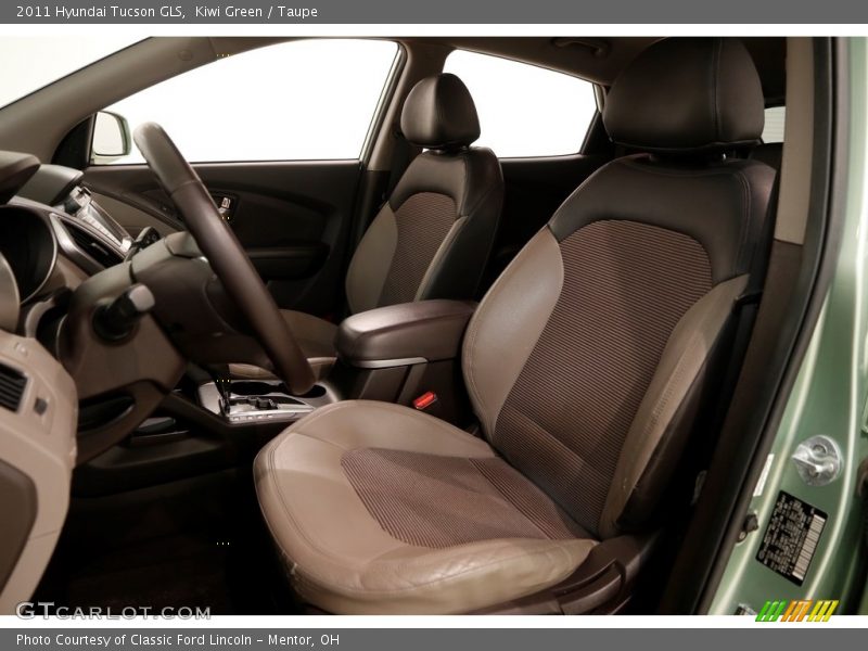 Kiwi Green / Taupe 2011 Hyundai Tucson GLS
