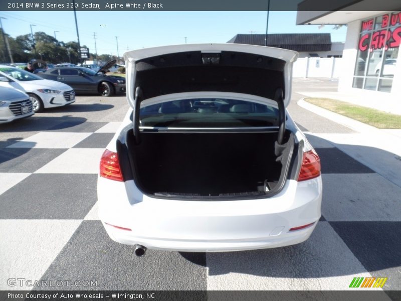Alpine White / Black 2014 BMW 3 Series 320i Sedan