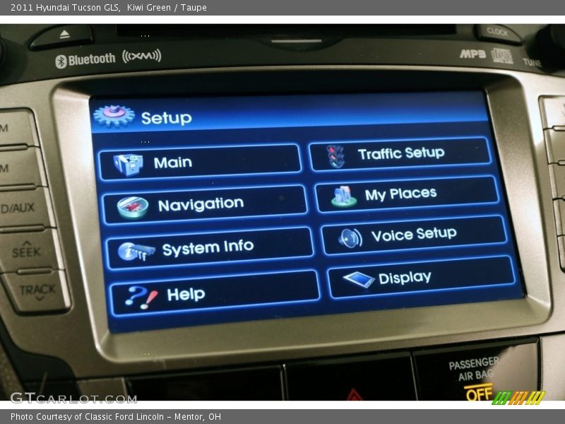 Kiwi Green / Taupe 2011 Hyundai Tucson GLS