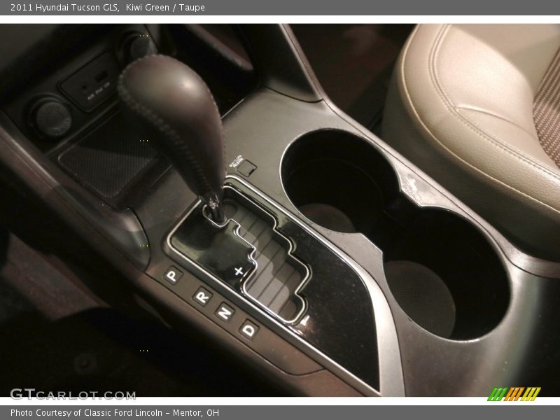 Kiwi Green / Taupe 2011 Hyundai Tucson GLS