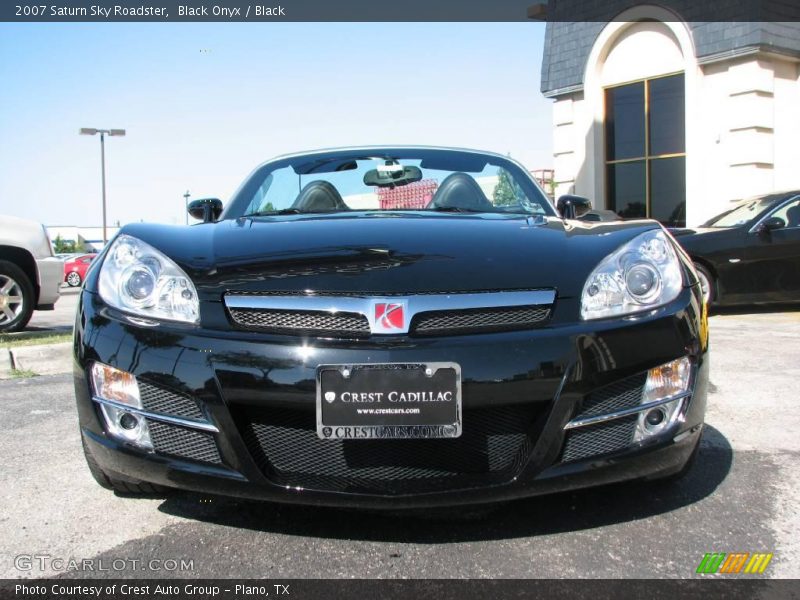 Black Onyx / Black 2007 Saturn Sky Roadster