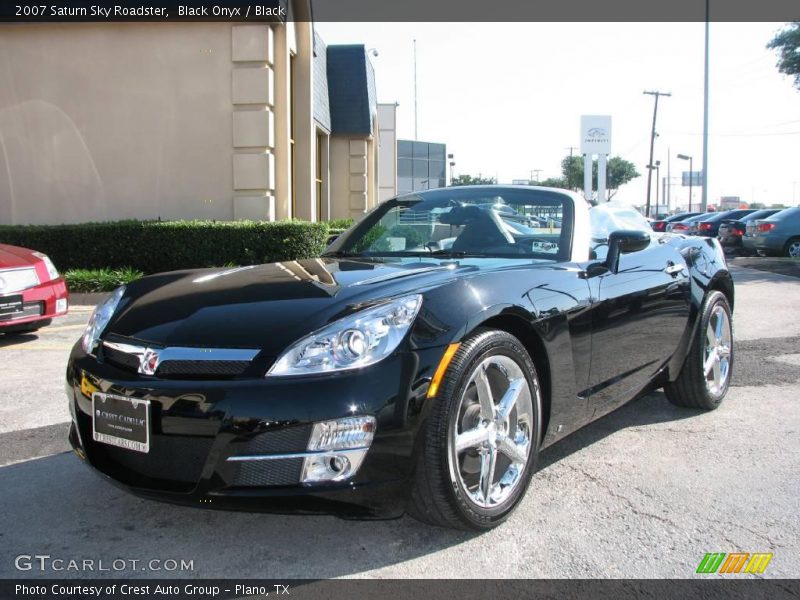 Black Onyx / Black 2007 Saturn Sky Roadster