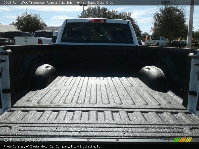 Bright White / Black/Diesel Gray 2018 Ram 1500 Tradesman Regular Cab