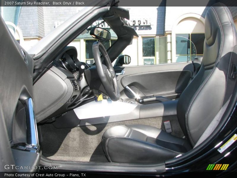 Black Onyx / Black 2007 Saturn Sky Roadster
