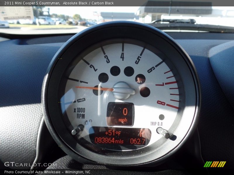 Absolute Black / Carbon Black 2011 Mini Cooper S Countryman