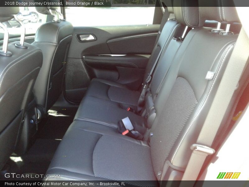 Blood Orange / Black 2018 Dodge Journey Crossroad