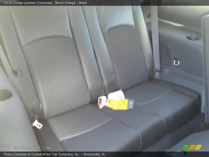 Blood Orange / Black 2018 Dodge Journey Crossroad