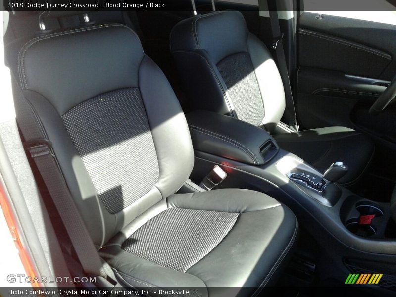 Blood Orange / Black 2018 Dodge Journey Crossroad