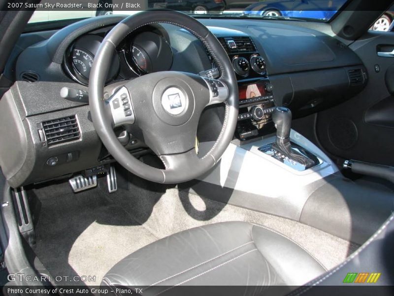Black Onyx / Black 2007 Saturn Sky Roadster