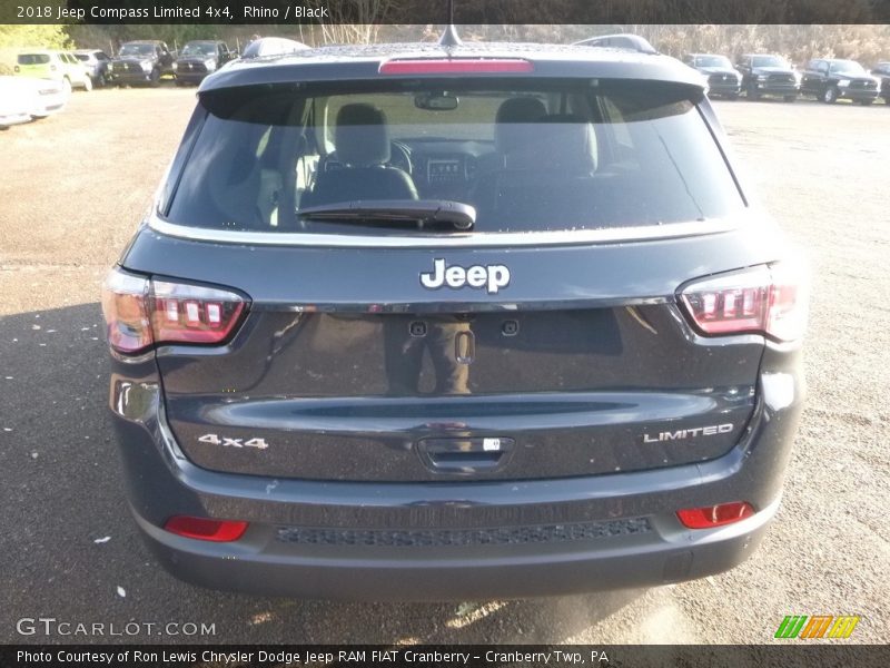 Rhino / Black 2018 Jeep Compass Limited 4x4