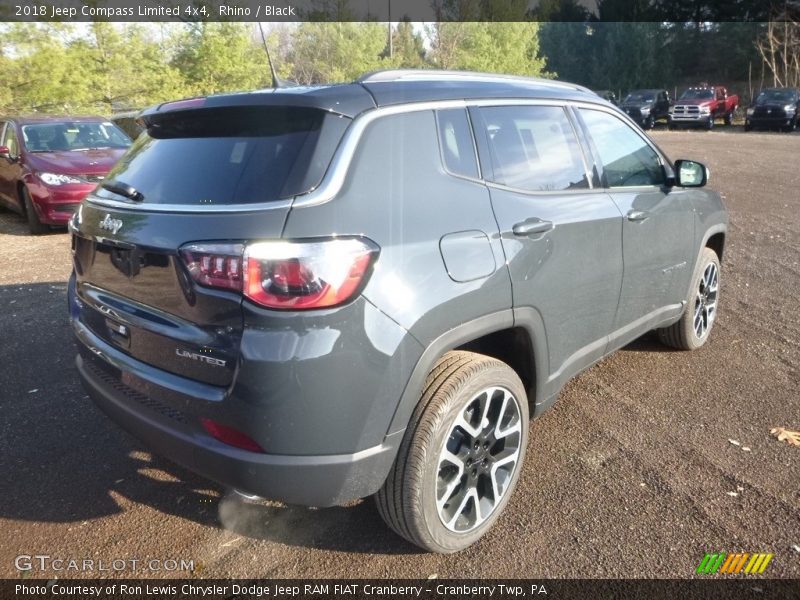 Rhino / Black 2018 Jeep Compass Limited 4x4