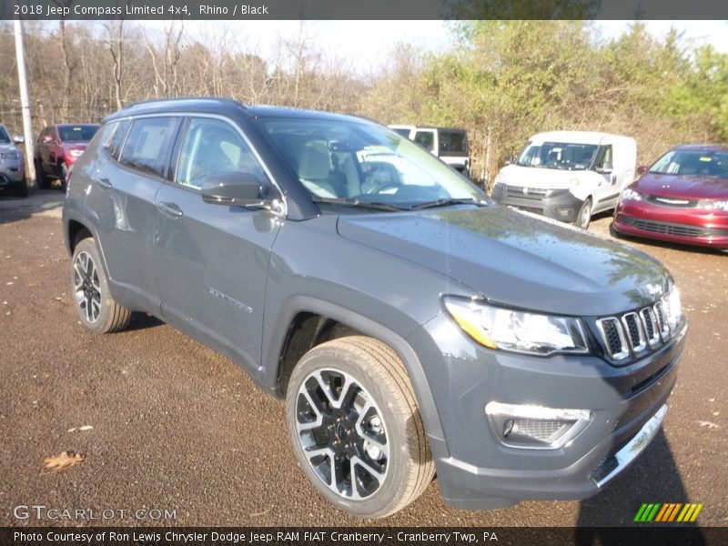 Rhino / Black 2018 Jeep Compass Limited 4x4