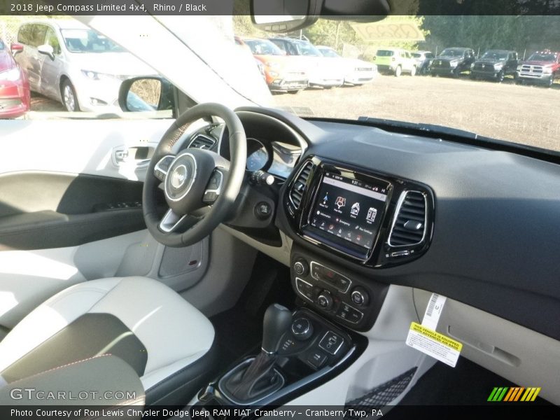 Rhino / Black 2018 Jeep Compass Limited 4x4