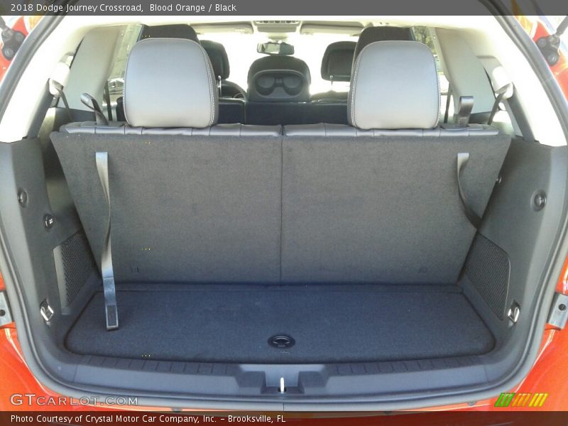 Blood Orange / Black 2018 Dodge Journey Crossroad