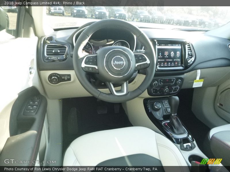 Rhino / Black 2018 Jeep Compass Limited 4x4