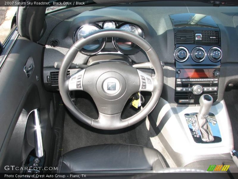 Black Onyx / Black 2007 Saturn Sky Roadster