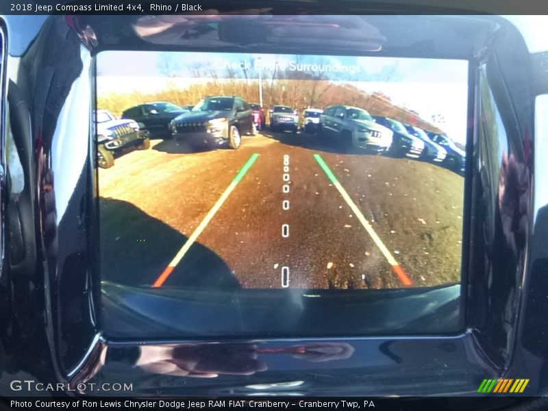 Rhino / Black 2018 Jeep Compass Limited 4x4