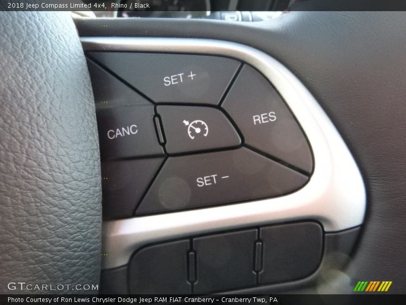 Rhino / Black 2018 Jeep Compass Limited 4x4