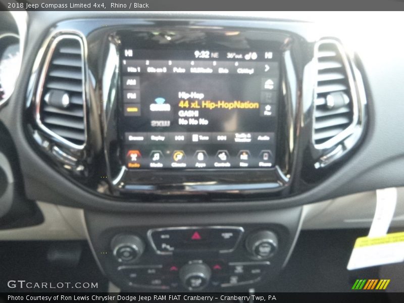 Rhino / Black 2018 Jeep Compass Limited 4x4