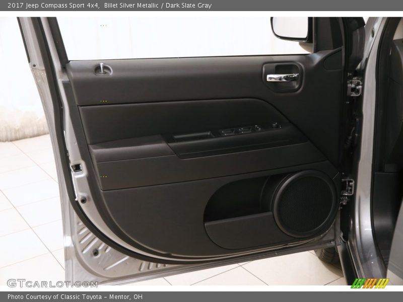Billet Silver Metallic / Dark Slate Gray 2017 Jeep Compass Sport 4x4