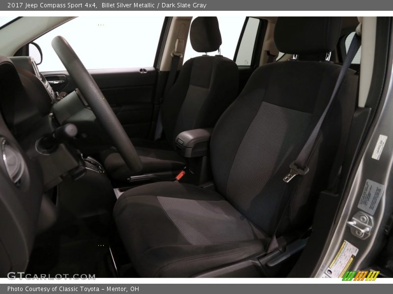 Billet Silver Metallic / Dark Slate Gray 2017 Jeep Compass Sport 4x4