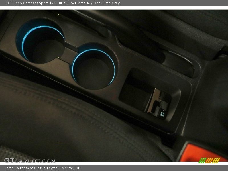 Billet Silver Metallic / Dark Slate Gray 2017 Jeep Compass Sport 4x4