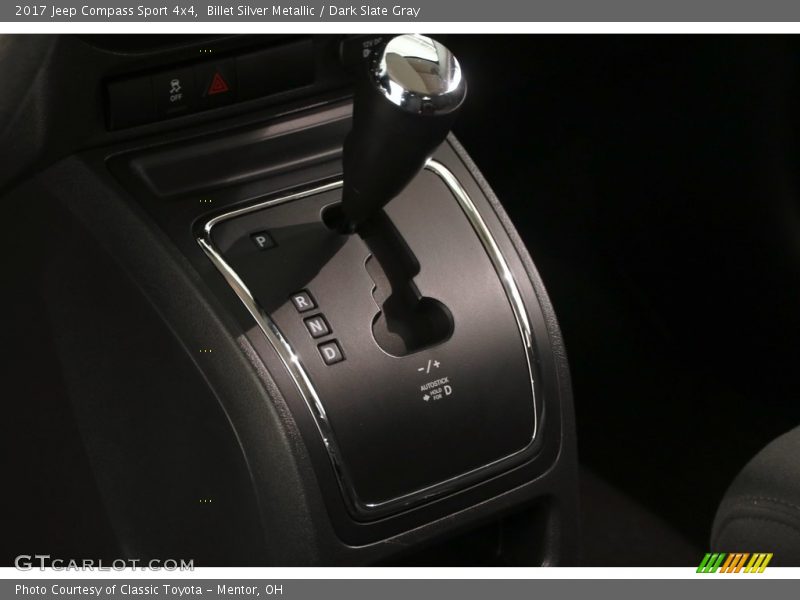 Billet Silver Metallic / Dark Slate Gray 2017 Jeep Compass Sport 4x4