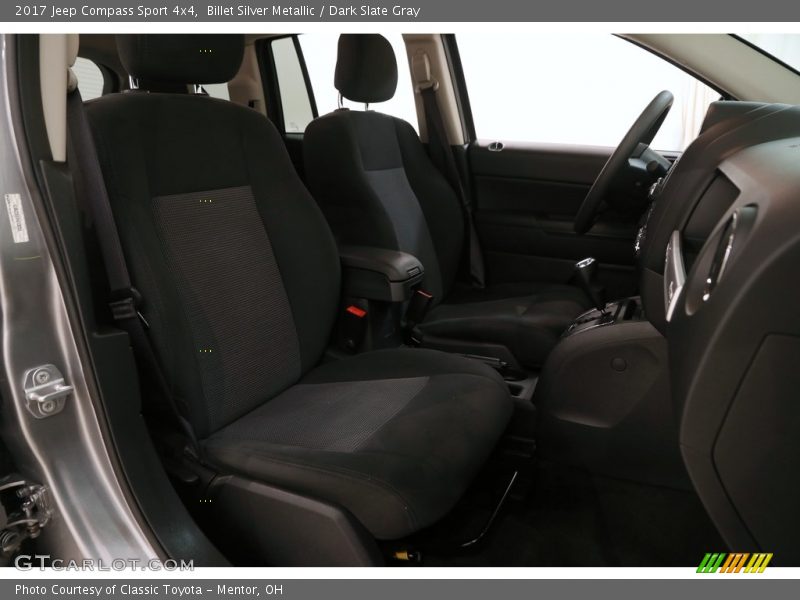 Billet Silver Metallic / Dark Slate Gray 2017 Jeep Compass Sport 4x4