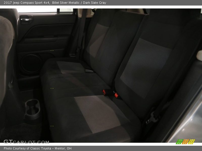 Billet Silver Metallic / Dark Slate Gray 2017 Jeep Compass Sport 4x4