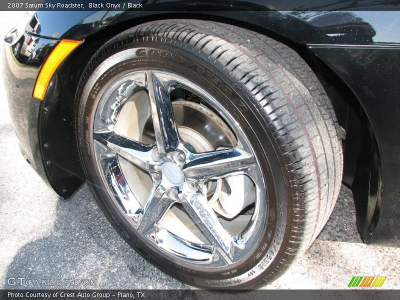 Black Onyx / Black 2007 Saturn Sky Roadster
