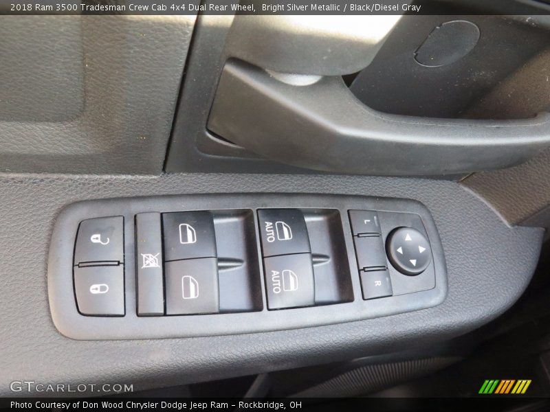 Controls of 2018 3500 Tradesman Crew Cab 4x4 Dual Rear Wheel