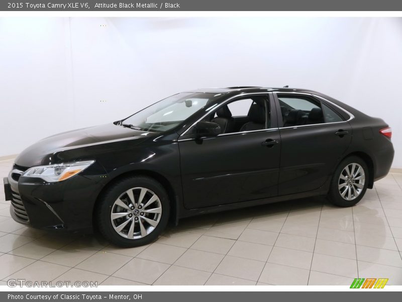 Attitude Black Metallic / Black 2015 Toyota Camry XLE V6