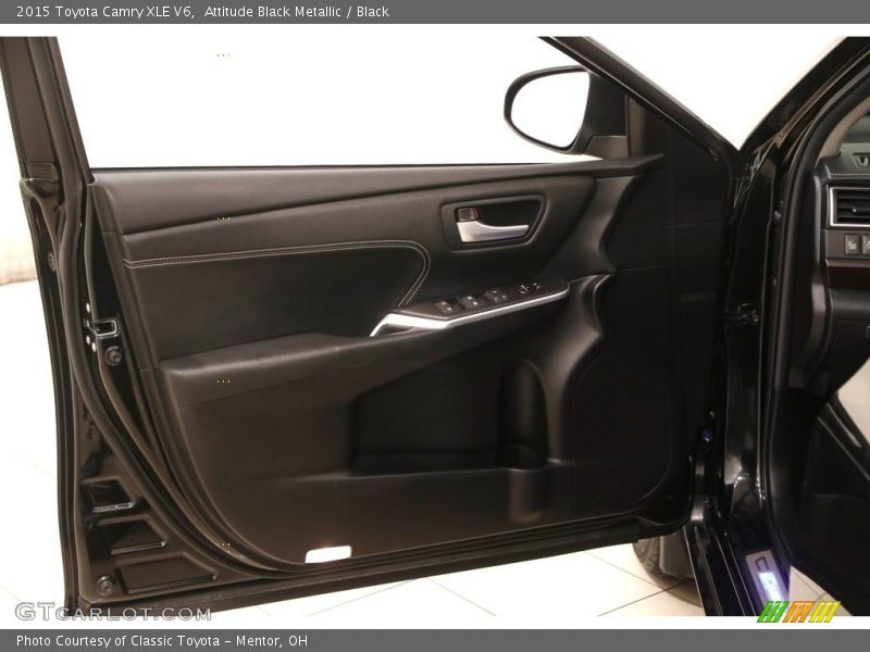 Attitude Black Metallic / Black 2015 Toyota Camry XLE V6