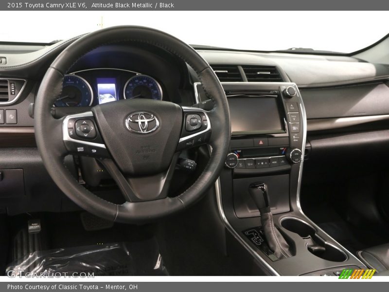 Attitude Black Metallic / Black 2015 Toyota Camry XLE V6